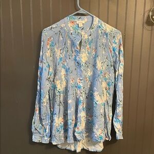 Sundance Floral Blue Women's Tunic